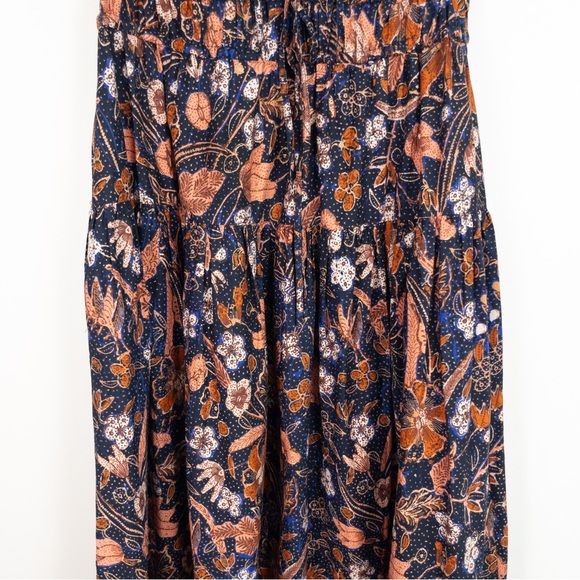 Ulla Johnson Arina Midnight Floral Midi Dress - Picture 8 of 15